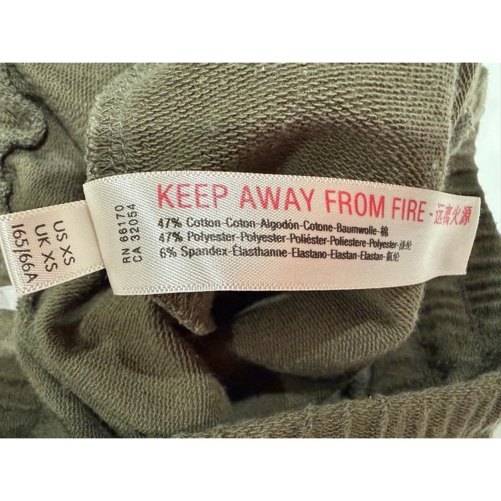 FP Movement Free People Womens Sunny Skinny Sweatpants Joggers Olive Green XS - Picture 3 of 7